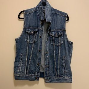 RUDE Denim Vest Size M